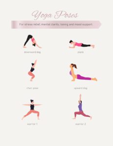 yoga planner pages
